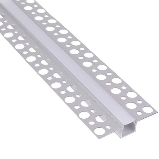 [LDL109104] 109104 - 2 meters Plaster Aluminium Profile for  LED Strip for Drywall ALU-LDL